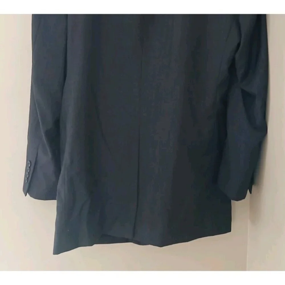 Jos. A. Bank 100% Wool Sport Coat Blazer Size 42L Gray Academia Work